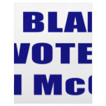 Don't Blame Me I Voted McCain Letterhead Template