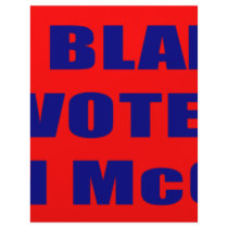 Don't Blame Me I Voted McCain Custom Letterhead