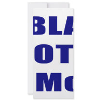 Don't Blame Me I Voted McCain Full Color Rack Card
