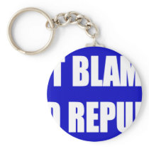 Don't Blame Me I Voted Republican Keychain
