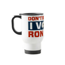 Dont Blame Me I Voted Ron Paul Mug mugs