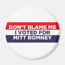 Don't Blame Me Magnet