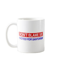 Don't Blame Me Mug