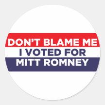 Don't Blame Me Sticker