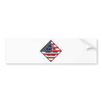Don't Blame Me US version Bumper Sticker