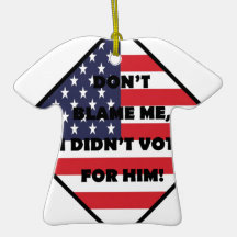 Don't Blame Me US version Christmas Ornaments