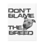 Don't Blame the Breed