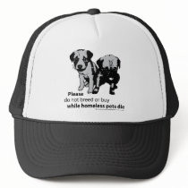 Don't Breed Or Buy Trucker Hat
