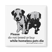 Don't Breed Or Buy magnets