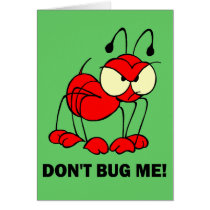 don't bug me cards