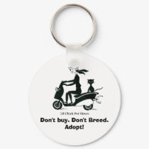 Don't buy. Don't Breed. Adopt! keychains by ajrealtor Don't buy. Don't Breed. Adopt! keychains