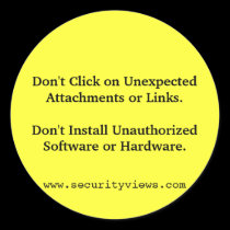 Don't Click! stickers