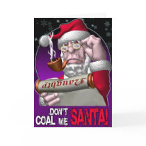 Don't Coal Me Santa! cards by ttfisher Don't Coal Me Santa! cards