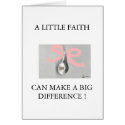 DON'T CRY. HAVE FAITH -  CARD