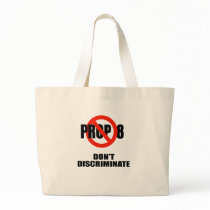 DON'T DISCRIMINATE CANVAS BAGS