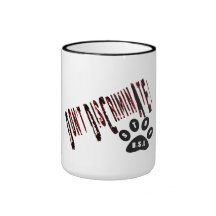Don't Discriminate BSL Coffee Mug