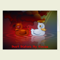 Don't Disturb My Circles cards