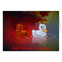 Don't Disturb My Circles cards