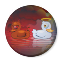 Don't Disturb My Circles Fridge Magnet