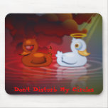 Don't Disturb My Circles Mouse Pads