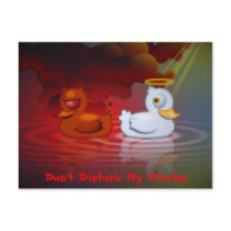 Don't Disturb My Circles postcards