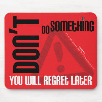 Don't Do... Christian sexual purity mousepad