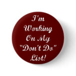 "Don't Do" List - "Polite" Graphic