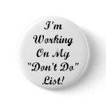 "Don't Do" List - "Polite" Graphic