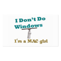 don't do windows business cards
