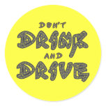 Don't Drink and Drive Sticker