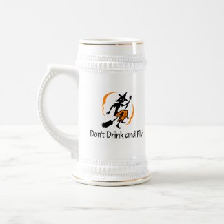 Dont Drink And Fly Witch Mug