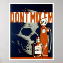 Don't Drink & Drive 1937 WPA Poster