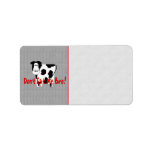 Don't Eat Me, Bro! Address Label
