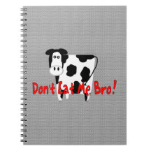 Don't Eat Me, Bro! Spiral Notebooks