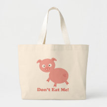 Don't Eat Me Canvas Bags