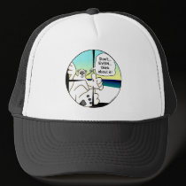DON'T EVEN THINK ABOUT PUTTING ME IN YOUR SIGHTS hats