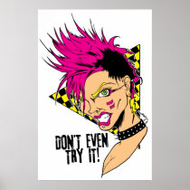 Don't Even Try It! posters