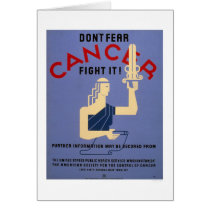 Don't Fear Cancer 1938 WPA cards