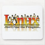 Don't fear the Penguins Mouse Pads
