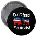 Don't Feed the Animals Buttons