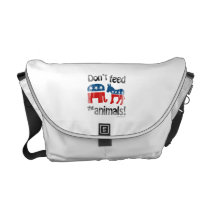 Don't Feed the Animals - Faded.png messenger bags