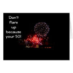 DON'T FLARE UP BECAUSE U R 50 CARDS
