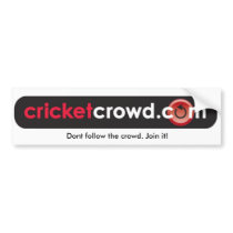 Dont follow the crowd. Join it! bumper stickers