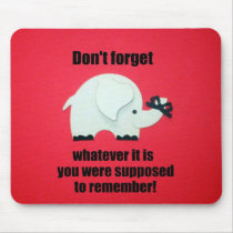 Don't forget... mousepad