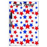 Don't Forget Patriotic Eraser Board dry erase boards