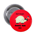 Don't forget: Romney - Ryan 2012 Pinback Buttons