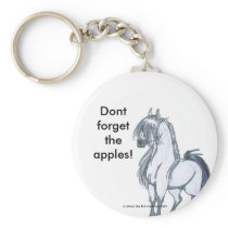 Dont forget the apples keychains
