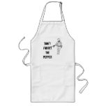Don't Forget the Pepper aprons