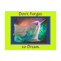 Don't Forget to Dream v2 postcard by SuzeeQ Don't Forget to Dream v2 postcard
