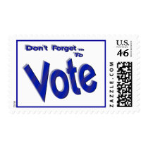 Don't Forget to Vote postage